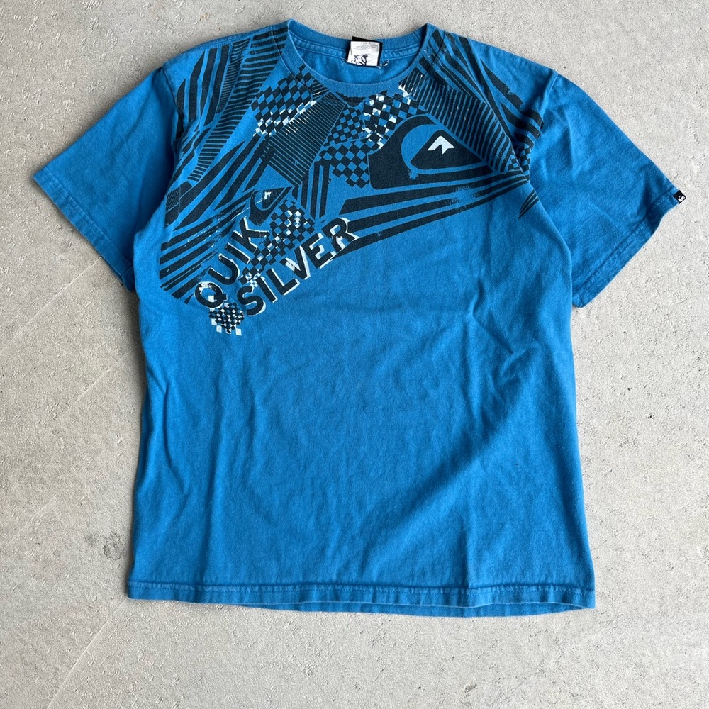 Quiksilver Teal Graphic Tee